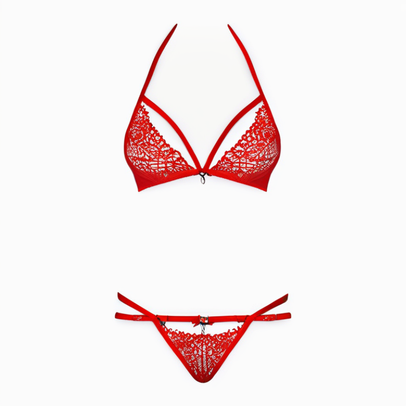 838-SET-3 Ensemble 2 pcs - Rouge