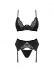 Bellastia ensemble 3 pièces - Noir