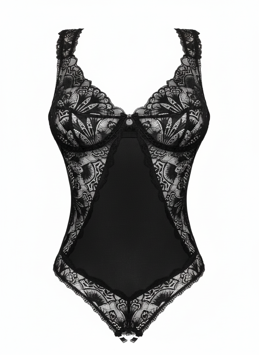 Donna dream body ouvert - Noir