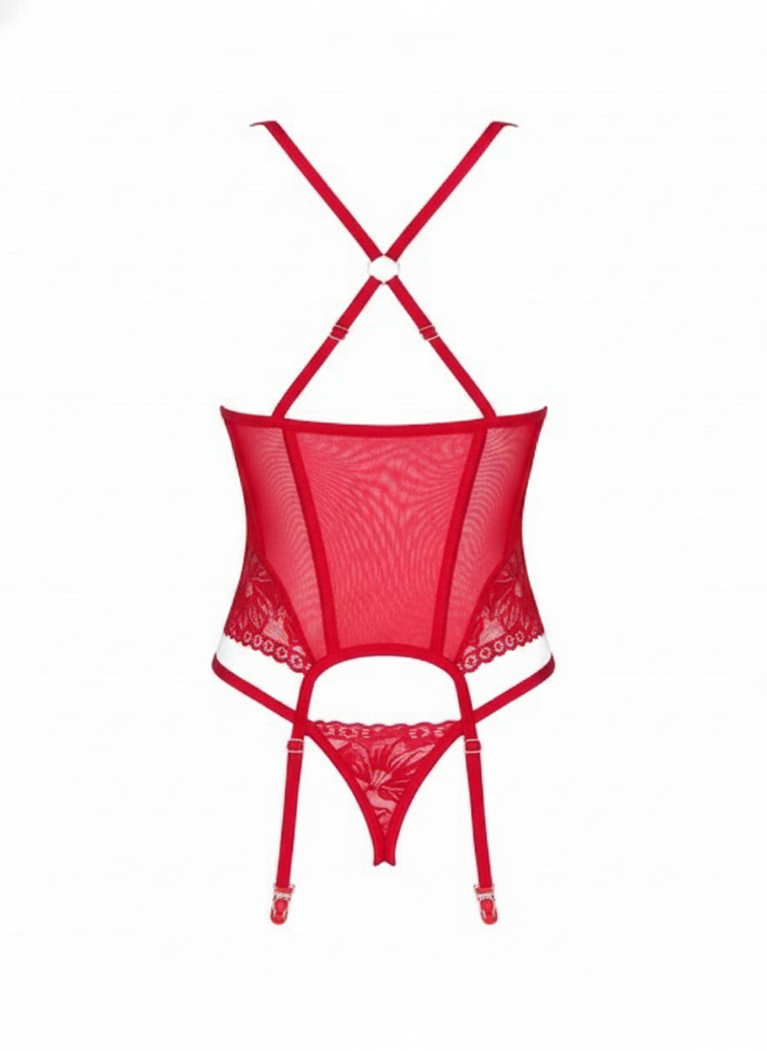Lacelove Corset - rouge