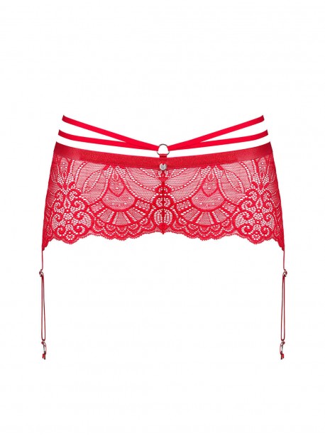 Loventy Porte-jarretelles - Rouge