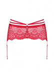 Loventy Porte-jarretelles - Rouge