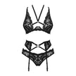 Alessya Ensemble 3 pcs - Noir